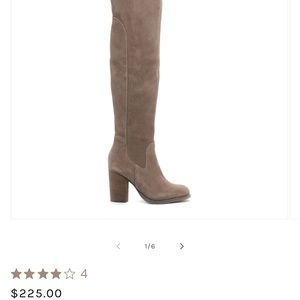 Kelsi Dagger Over the knee suede boots